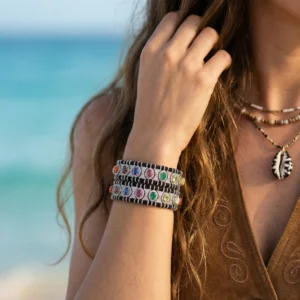 Handmade Natural Diamond Macrame Bracelet