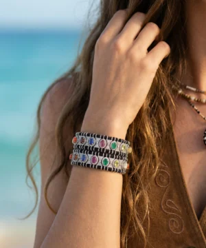 Handmade Natural Diamond Macrame Bracelet