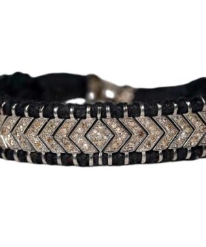 Handmade Natural Diamond Macrame Bracelet