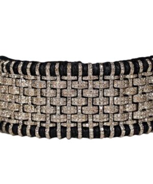 Handmade Natural Diamond Macrame Bracelet