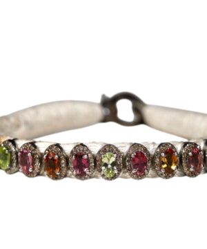 Handmade Natural Diamond Macrame Bracelet